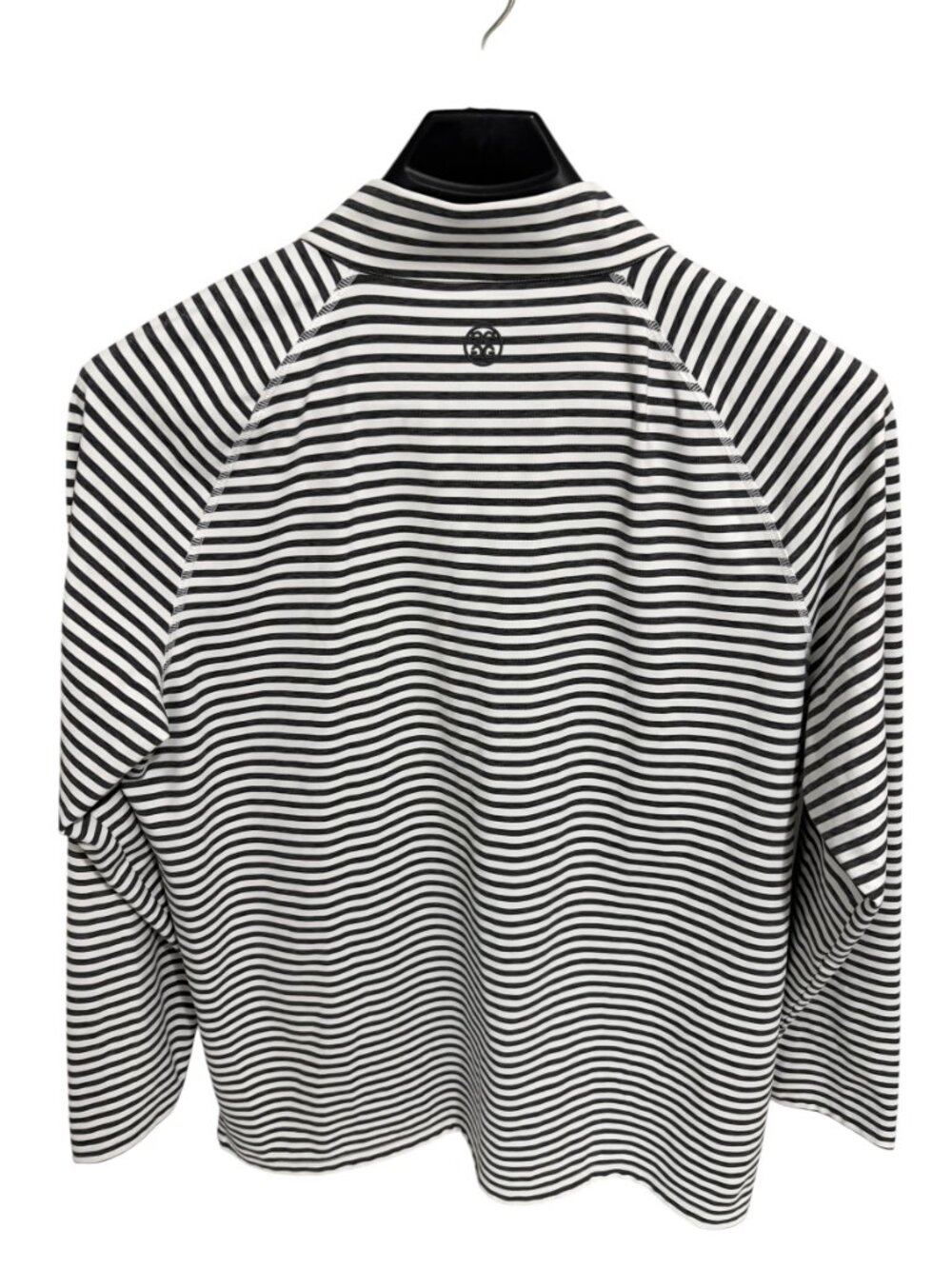 G/FORE 1/4 Zip Pullover Golf Sweater Mens Size XL Striped 1915 Logo - Picture 7 of 7